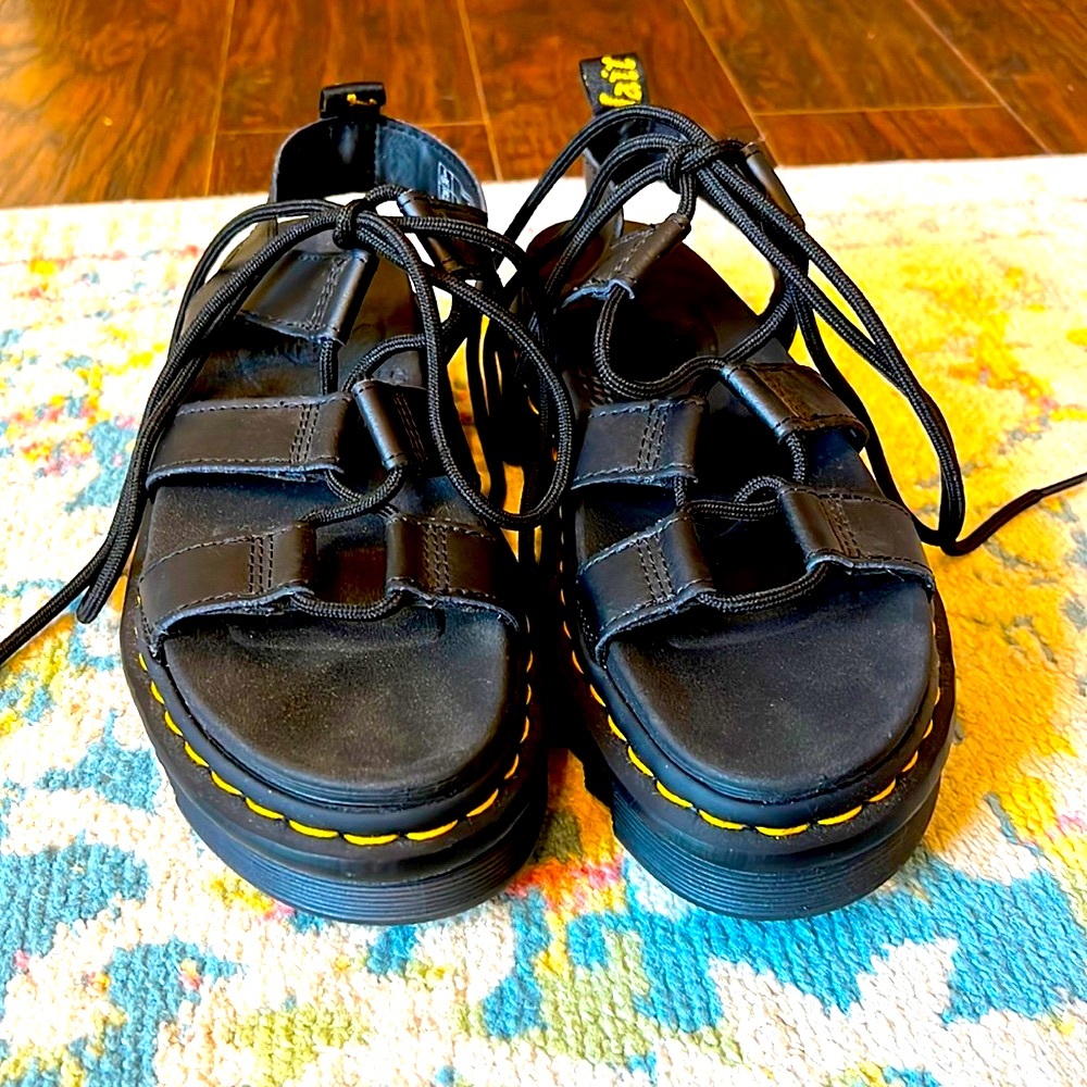 Dr. Martens Nartilla Sandal Black Size 7 - New